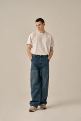 BACK LOGO WORK PANTS