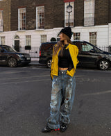 ダーティーウォッシングワイドデニム / (UNISEX) Dirty washing wide denim