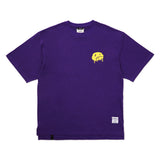 Second Coming Oversized Short Sleeves T-Shirts Purple / Charcoal /  Orange