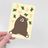 LONG LONG AGO BEAR POST CARD (6538753769590)