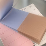 マンスリーメモパッド/Monthly memopad