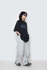 カラーカーゴナイロンパンツ / color nylon cargo pants