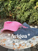 AVIGEA コットンボールキャップ / ピンク