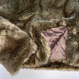 Eco fur jacket
