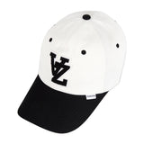 VZアプリケツートーンオーバーフィットボールキャップブラックVZ Applique Twotone Over Fit Ball Cap Black (6683672903798)