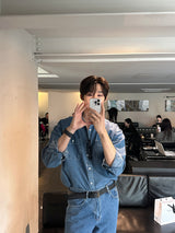 シグルーズフィットデニムパンツ/LMN Sig Loose Fit Denim Pants (4 colors)