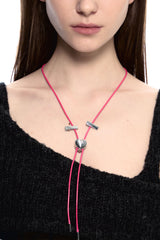 NO.483 [SILVER] HEART CODE LOCK NECKLACE