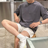 ダブルラインオーバーサイズ半袖Tシャツ / LMN Double-Line Oversized Short-Sleeved T-Shirt (5 colors)