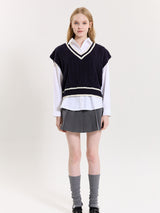 PREPPY VEST