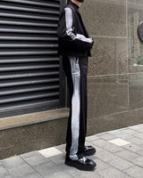 MOラオンペインティングワンボタンクロップドジャケット / MO Raon Painting One Button Cropped Jacket (Set - Up)