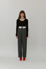 Round neck knit