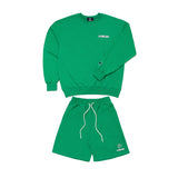 FLOVER TRANING HALF PANTS (GREEN) (6555032354934)