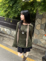サマービンテージダメージロングニット / Summer Vintage Damage Long Knit
