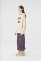 アーチロゴチェリーフーディー／ARCH LOGO CHERRY HOODIE [CREAM]