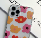パステルフラワービビッドBフォーンケース / Pastel Flower Vivid B Phone Case