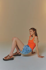 ミリーチャンキーサンダル / MILLY CHUNKY SANDALS_3COLORS