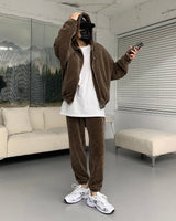 GTコーデュロイパッディングフーデッドジャンバー