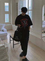 ビル12アームショートスリーブTシャツ(3color)