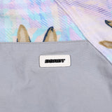 ロイヤルフリースフードジャケット / BSR2223FWJK104 ROYAL FLEECE HOODED JACKET BEAR RABBIT PASTEL CHECK
