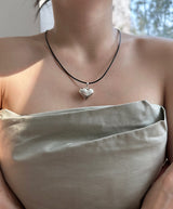[92.5silver]  juicy heart necklace