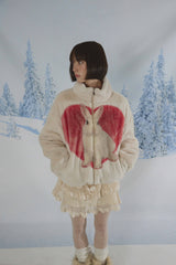ラビットハートファージャケット Ver.2 / Rabbit Heart Fur Jacket IVORY Ver.2