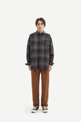 ビッグプレイドチェックシャツ/Big Plaid Check Shirt S107 Green
