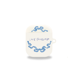 エアポッズ・バッズケース _ ブルーリボン / Airpods • Buds case _Blue ribbon