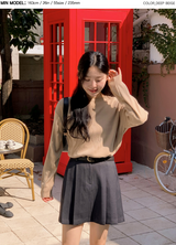 Basic Autumn Round Knit (10color)