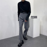 ボディモックネックウォーマーTシャツ/DE Bobby Mock Neck Warmer T-Shirt (3 colors)