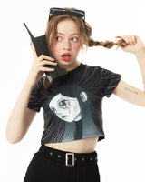 クライクロップTシャツ/CRYING CROP-T