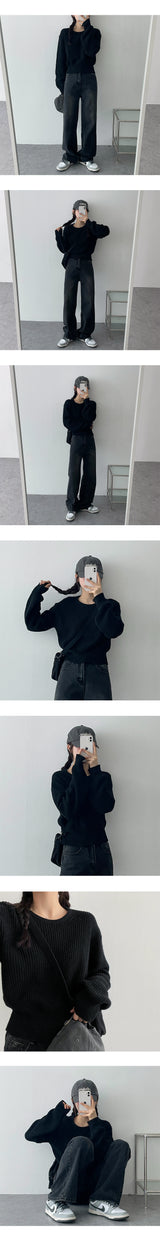 フェアラウンドニットウェア/Fair round knitwear