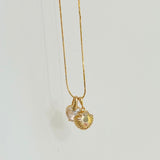 シェル＆ハートネックレス/SHELL & HEART NECKLACE