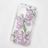 デルフィニウム iPhoneケース/Pink Delphinium (iPhone) Jelly Case