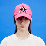 ドッグイズラブスターボールキャップ/Dog is love star ball cap