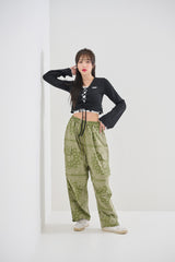Xクロップカーディガン / (9101) X crop cardigan