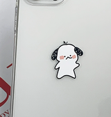ブラックフラッフィー２フォーンケース / Black Fluffy 2 Phone Case