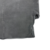Cut-Off Cutting Hooded Zip-Up