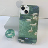 Swan Lack Bead Tok Case set