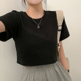 [Bellide made] Good Fabric Premium Crop Short Sleeve