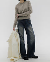 カシューウールニット/Cashew Wool Knit (4color)
