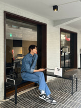 シグルーズフィットデニムパンツ/LMN Sig Loose Fit Denim Pants (4 colors)