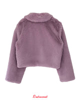 [MADE] Pudding Fur Jacket (Lavender Purple)