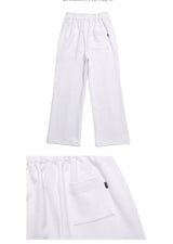 セミブーツカット ワイド ピンタック スウェットパンツ /  CHARMS SEMI BOOTCUT WIDE PINTUCK SWEAT PANT WH