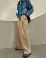 f/w デプスワイドスラックス (4 color)