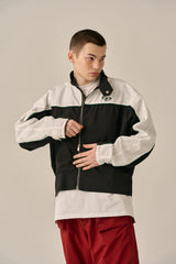 COLOR TONING PRINT RIDER JACKET