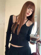 ヘーゼルナッツインナー長袖Tシャツ
