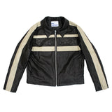 Bluesf レーシング スター レザー ジャケット