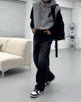ラグランハイネックオーバーフィットスウェットシャツ/SI Raglan high neck overfit sweatshirt (2 colors)