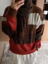 ASCLO 4 Coloring Border Knit (2color)
