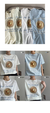 バターブレッドショートスリーブT / Butterbread Short Sleeve Tea